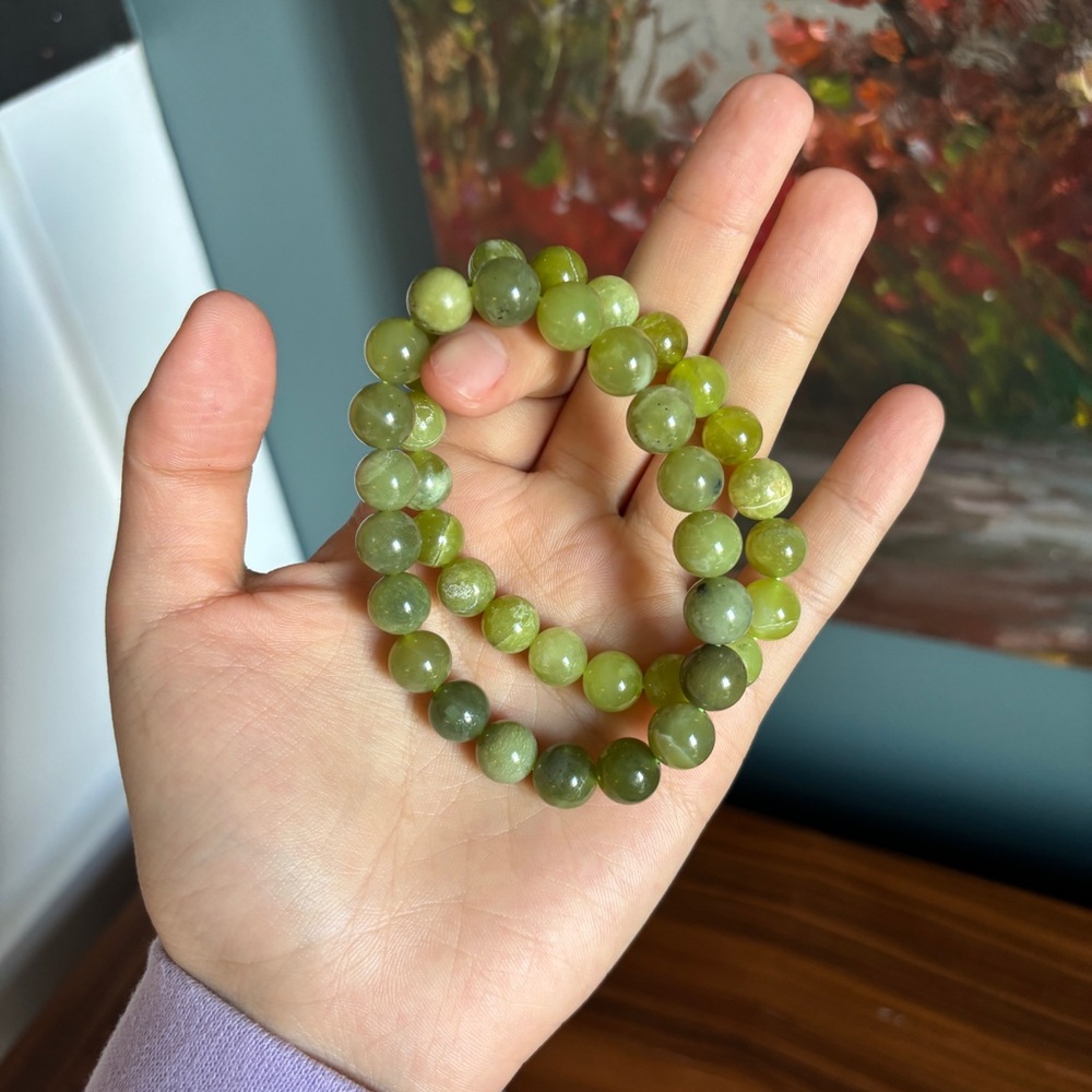 Xiuyan jade bracelet